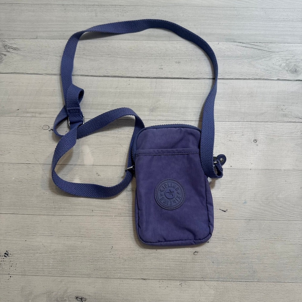 Kipling Women's Tally Minibag Lightweight Crossbodyโ Mini Nylon Phone Bag purple